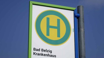 Bad Belzig, Regiobus, Krankenhaus, Haltestelle