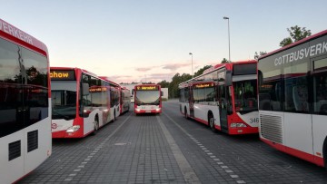 Busse Betriebshof Cottbusverkehr
