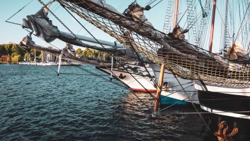 HanseSail 2019, Rostock, Segelschiff