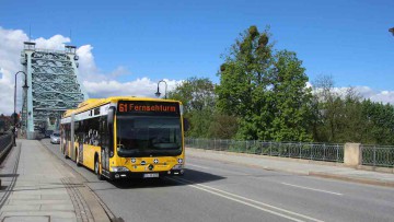 Linienbus Dresdner Verkehrsbetriebe