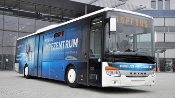 Setra Impfbus