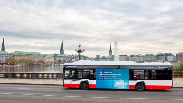 Urbino 12 electric für Hamburger Hochbahn