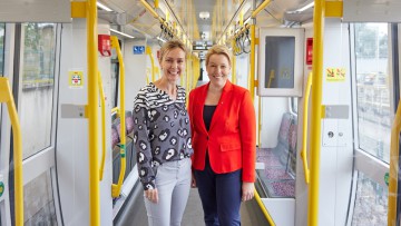 BVG_Senatorinnen_Schreiner_Giffey