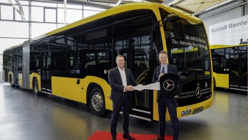 Daimler Elektrobusse für Dresden