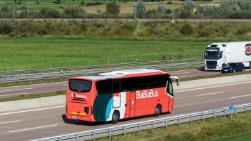 Fernbus-Maut