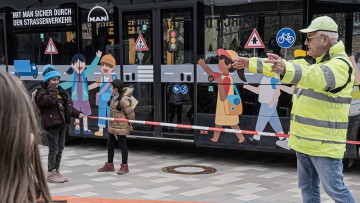 MAN Verkehrssicherheitstraining "Toter Winkel"