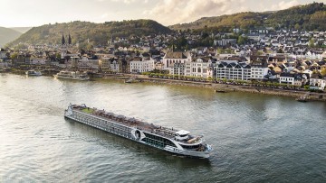 Außenansicht der MS Edelweiß von Thurgau Travel
