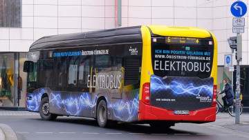 Elektrobus in Tübingen 2020