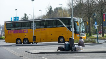 Bushaltestelle in Bonn, NRW