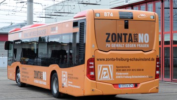Zonta-Bus Gegen Gewalt an Frauen Freiburg