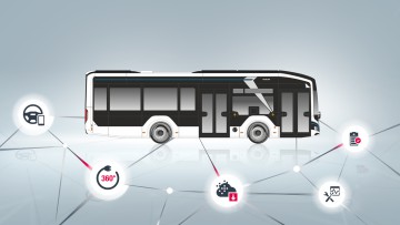 man bus