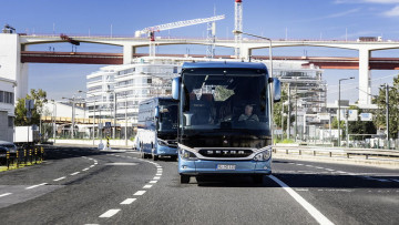 Setra TopClass & ComfortClass: Die nächste Generation auf Pressefahrt