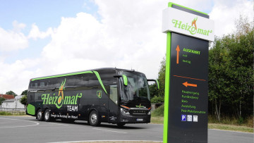 Setra: Ein Teambus für die Heizomat-Familie