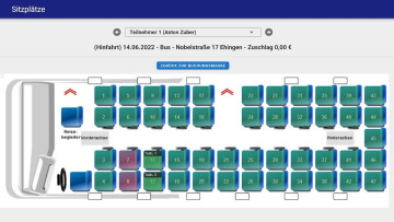 Busreisen: Ratio Software bietet eine neue Agenturbuchungsmaske