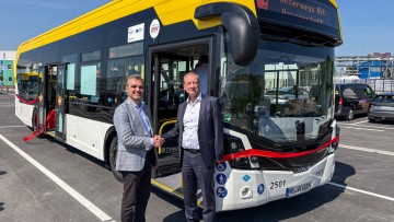 Wasserstoff: Wrightbus übergibt 12 Busse an WestVerkehr