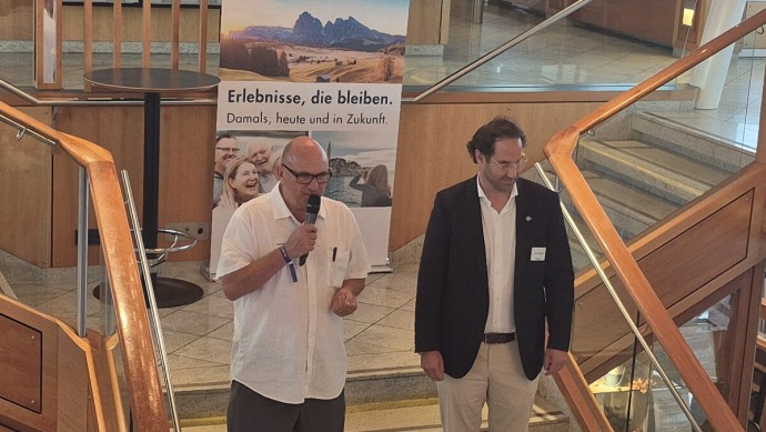 Gunther Knötig und Nick Scharif von Alpetour