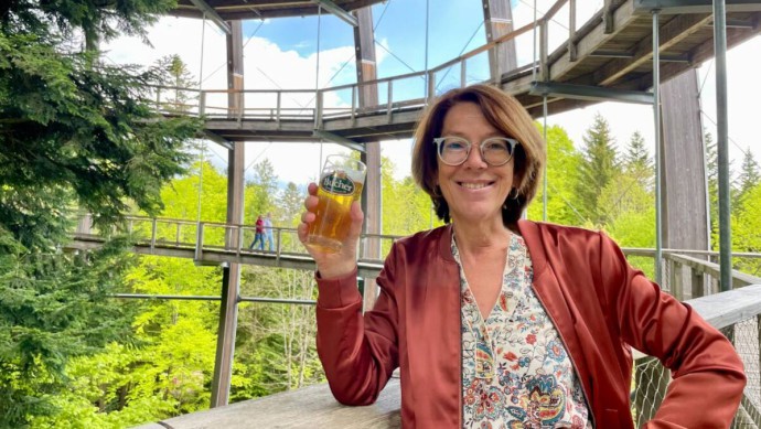 Biertasting im Baumwipfelpfad Bayerischer Wald