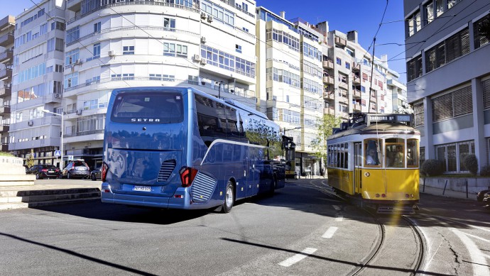 Setra Pressefahrt