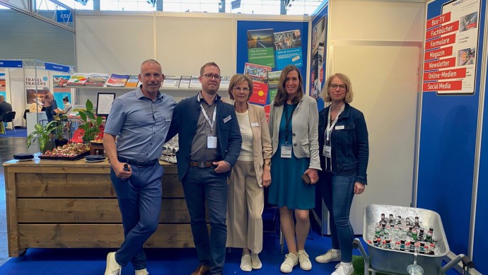 OR Team auf dem Messestand 
