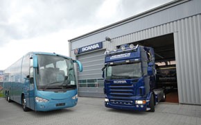 Scania weiht neuen Service-Betrieb ein Scania