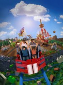 VR-Achterbahn, Virtual Reality, Legoland