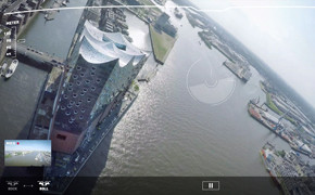 Elbphilharmonie: Drohnen sorgen für virtuelles Erlebnis 