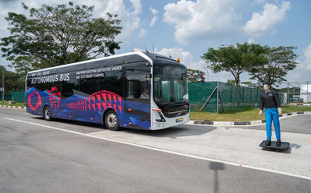 Schweden: autonom fahrender Elektrobus