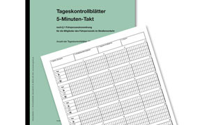 Tageskontrollblätter im 5-Minuten-Takt Tageskontrollblätter