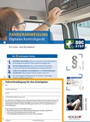 Neue Auflage: Fahreranweisung Digitales Kontrollgerät