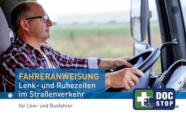 Neue Fahreranweisung "Lenk- und Ruhezeiten im Straßenverkehr"