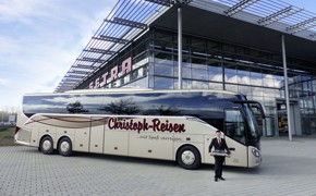 Setra: Erstes Neufahrzeug für Christoph-Reisen