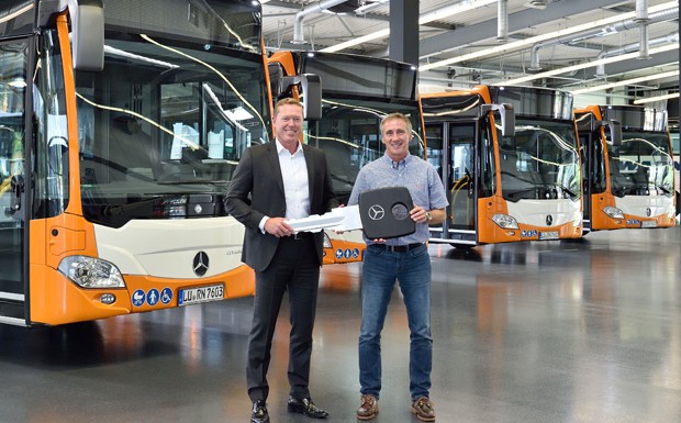 Sieben Mercedes-Benz Citaro hybrid verbessern Ökobilanz des RNV