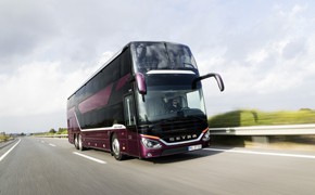 Setra: S 531 DT mit serienmäßiger Brandlöschanlage 