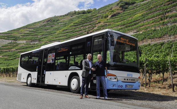 Setra: 22 Low Entry Fahrzeuge für Ahrweiler