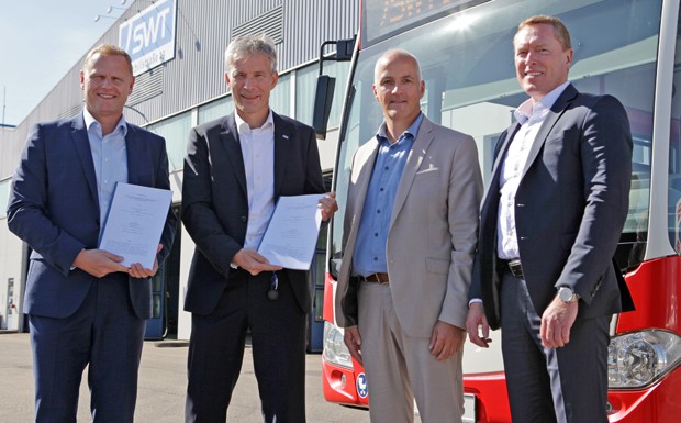 Über 90 Busse für die Stadtwerke Trier