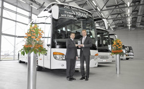 Varan Turizm übernimmt 250sten Setra Bus Varan Turizm