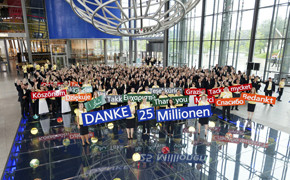 25 Millionen Besucher in der Autostadt