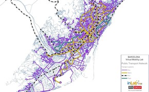 PTV Group: Virtual Mobility Lab für Barcelona