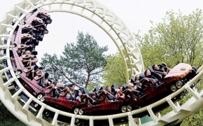 Achterbahn, Freizeitpark, Efteling, Niederlande