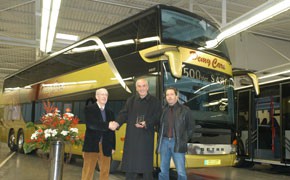 500ster Doppelstockbus der TopClass 400 ausgeliefert sETRA 500