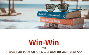 Service-Reisen kooperiert mit American Express