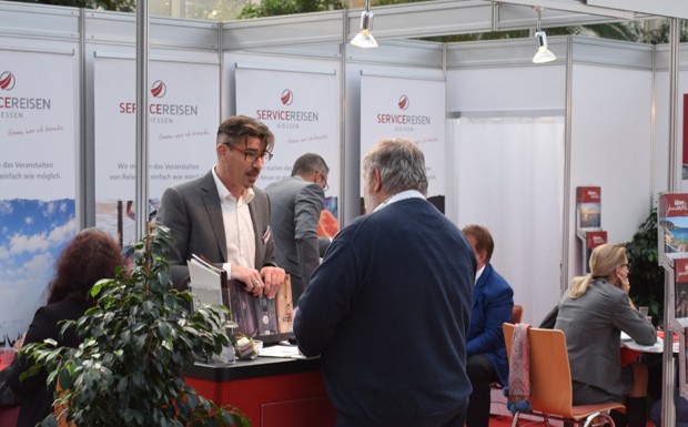 Service-Reisen auf der BTB in Wien