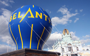 Belantis-Ballon kündigt Saisonstart an