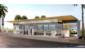 Busstop Riad Trapeze