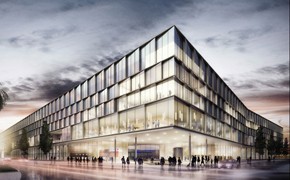 München: kombinierter Neubau aus Busbetriebshof und Bürogebäude