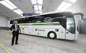 Mannschaftsbus Mönchengladbach