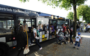 MAN Buszug-Test in München 2011