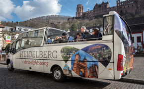 Mit dem Cabriobus durch Heidelberg Cabriobus Heidelberg