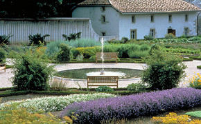 Château de Prangins.Garten