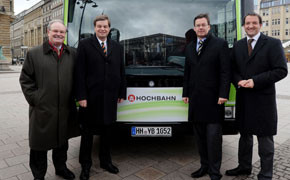 Citaro G BlueTec Hybrid fährt für Hochbahn